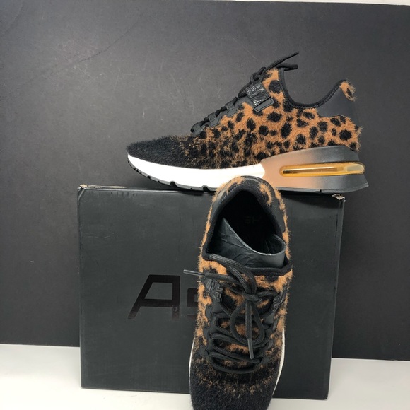ASH “Krush” Animal Print Sneakers - Picture 10 of 15